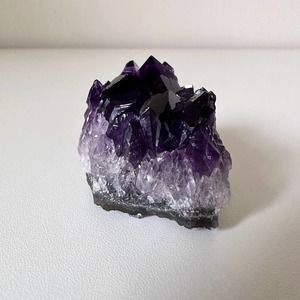 Amethyst Cluster Raw Crystal Druzy AAA Quality Dark Purple Juicy Natural